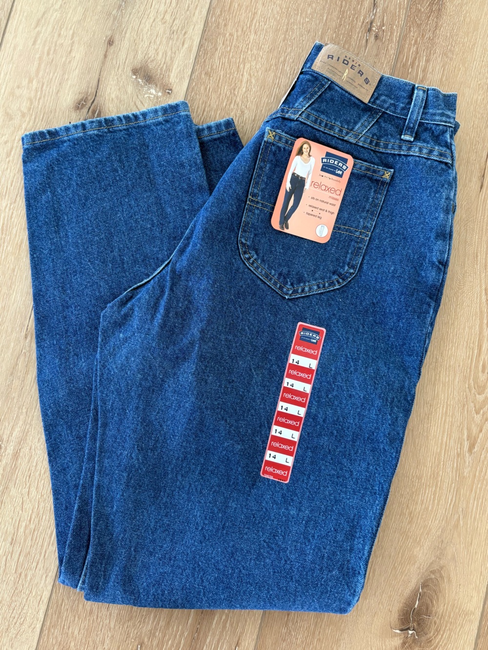Lee Women’s Straight Leg Jeans in Blue Denim